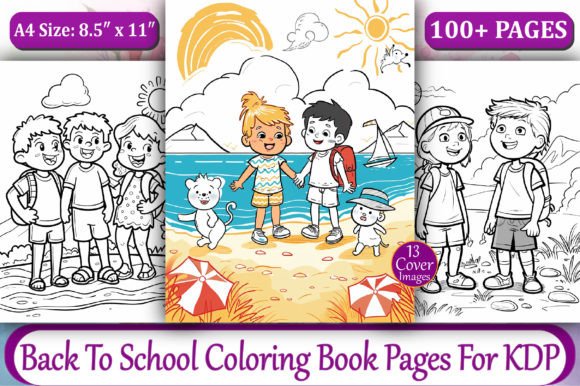 100 Back to School Coloring Book Pages: A Creative Resource for All Ages