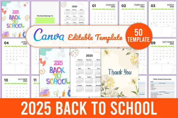 2025 Back to School Canva Template: A Comprehensive Planning Tool for Educators and Parents