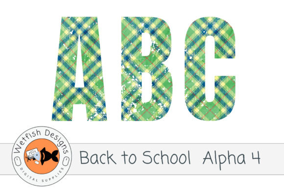 Back to School Alphabet 4: A Versatile Design Asset