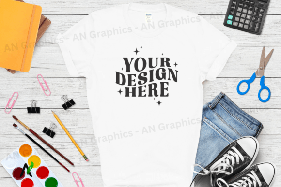 Back to School Gildan 5000 Mockup - 0279: A Versatile Tool for Designers and Creators