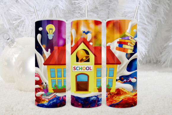 Back to School PNG, School Tumblers: A Modern Twist on Teacher Appreciation