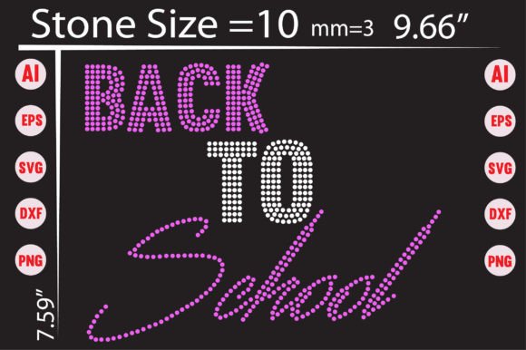 Back to School Rhinestone Templates: A Strategic Tool for Creativity and Branding