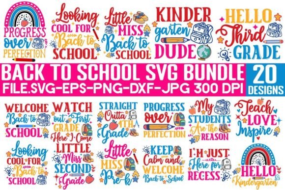 Back to School SVG Bundle: A Teacher’s Essential Resource for Creative Projects