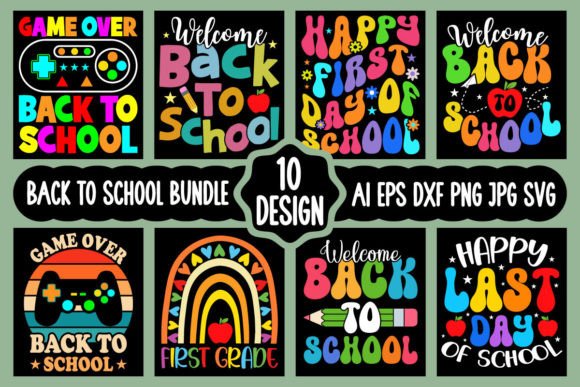 Back to School Teacher Shirt Bundle