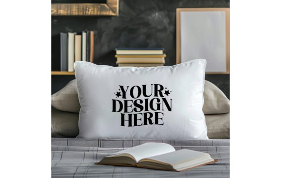 Background Back to School, Empty Pillow and This is an INSTANT DOWNLOAD