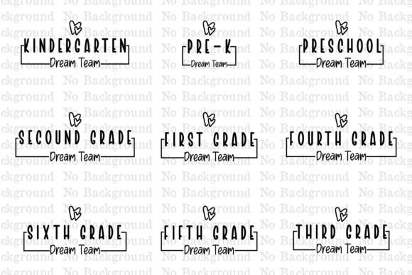 Dream Team Svg Bundle Back to School