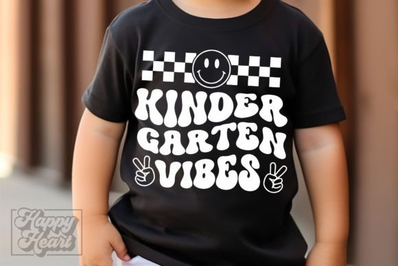 Kindergarten Vibes SVG - Back to School: A Versatile Design for Creative Projects