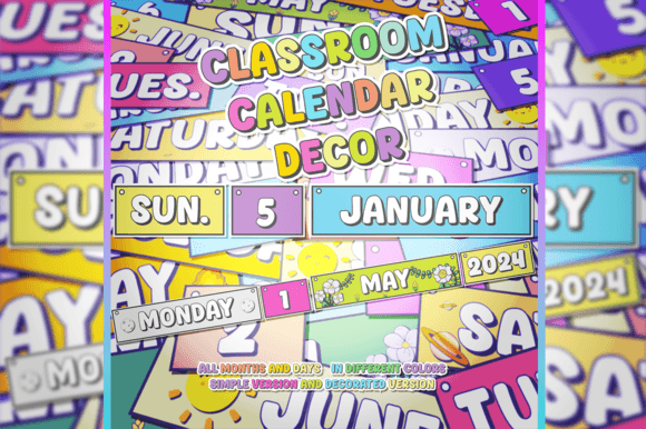Transform Your Classroom with Back to School Calendar Decor 1st PreK